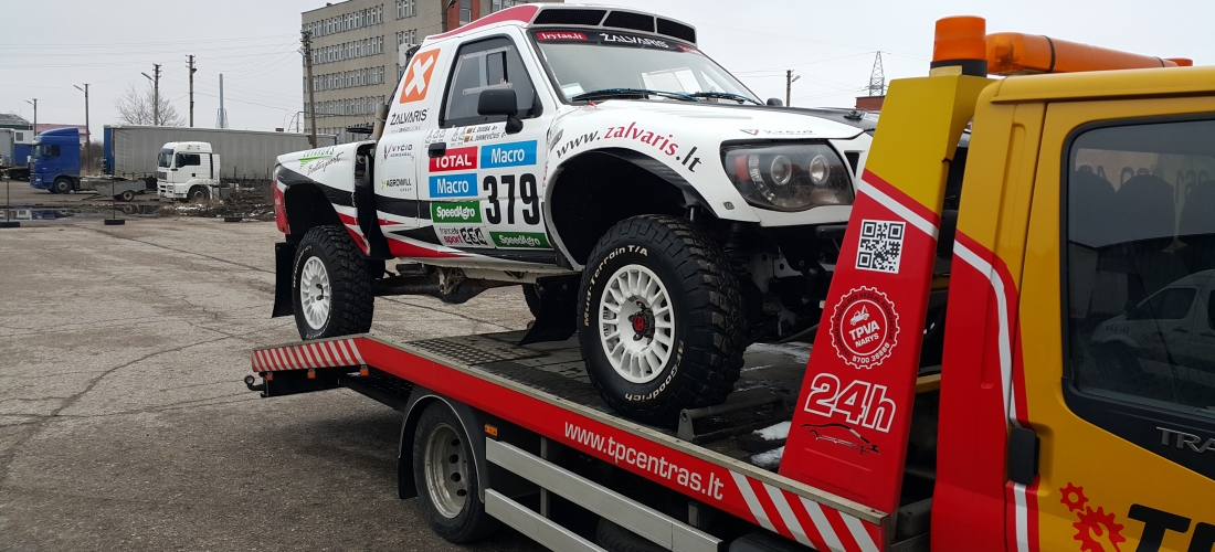 TPVA aptarnauja Dakaro automobilius